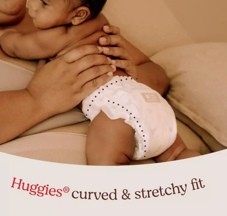 Huggies Skin Essentials Luxury Diaper,22-37 lb,10-17 Kg