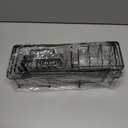 Veken Shower Caddy 6-Pack, Advanced Rustproof Design, No Drilling Adhesive Shelves, Rack with Soap Holder, Large Capacity Bathroom Organizers and Storage, Wall-Mounted Kitchen & Home Decor (Black)