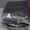 JOLLYVOGUE Queen Comforter Set, Ultra-Soft Bed in a Bag Queen Size 7 Pieces, Oeko-TEX Certified Bedding Set with Down Alternative Comforter, Sheets, Pillowcases & Shams, Black