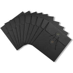 Wyvern Resleeve Cardboard Cd Sleeve 10 Pack/Set 9in/7in Black