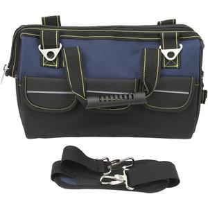 17in Tool Storage Bag Wide Heavy Duty Water Proof Nail Stitches Bottom Portable Handheld Tool Bag