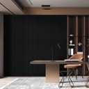 6 Pack Acoustic Wall Panels, 47.2" X 23.6" Sound Absorbing Panels, Decorative Sound Proof Panels for Office, Studio, Home Theatre - Black, 47.2 X 23.6 -6pcs