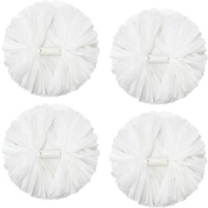 4Pcs Metallic Cheerleading Pom Poms, Creatiee 2 Pair Cheerleader Cheering Squad Pompoms for School Sports Dance Games Team Spirit Cheer