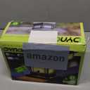 Dynaming 4 Pack Solar Post Cap Lights Outdoor with Flickering Flame Light, Fence Post Solar Lights Fit for 4x4 5x5 6x6 Vinyl/Wooden Posts, High Brightness SMD LED Lighting Decor for Garden Deck Patio (Black)