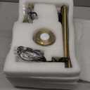 VONLUCE Rustic Desk Lamp Gold Adjustable, Industrial Style Metal Task Lamps 25"-29", Vintage Work Light, Farmhouse Reading Lamp in Brushed Gold Finish, ETL Certificate