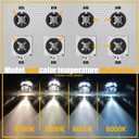DMEX D2S HID Headlight Bulbs 6000K Cool White Xenon 35W 85122 66240 66040 66240CBI Replacement - Pack of 2 (Not fit Halogen Headlamp)