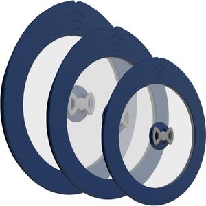 3 Pack Replacement Lids for Pyrex 7200-PC 2 Cup and 7201-PC 4 Cup and 7402-PC 6/7 Cup Glass Containers Bowl Storage Cover Leakproof