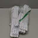 STARLATTA Foldable Drying Rack Clothing, 3Tier Portable Clothes Drying Racks for Indoor & Outdoor, Antirust Compact Laundry Rack Collapsible, Compact Size, 15 lbs Max Load, White 28"D x 10"W x 35"H