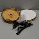 2 Pack Flea Traps for Inside Your Home, Indoor Flea Light, Bed Bug Killer with 8 Sticky Pads & 4 Light Bulb, Odorless Natural Insect Infestation Treatment Trap for Kid Pet