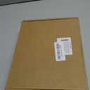 4-Pack 4-Inch Solid Hardwood Furniture Legs, Mid-Century Style with Golden Metal Caps - Natural Color, Perfect for Couches, Dressers, Chairs, and Cabinets