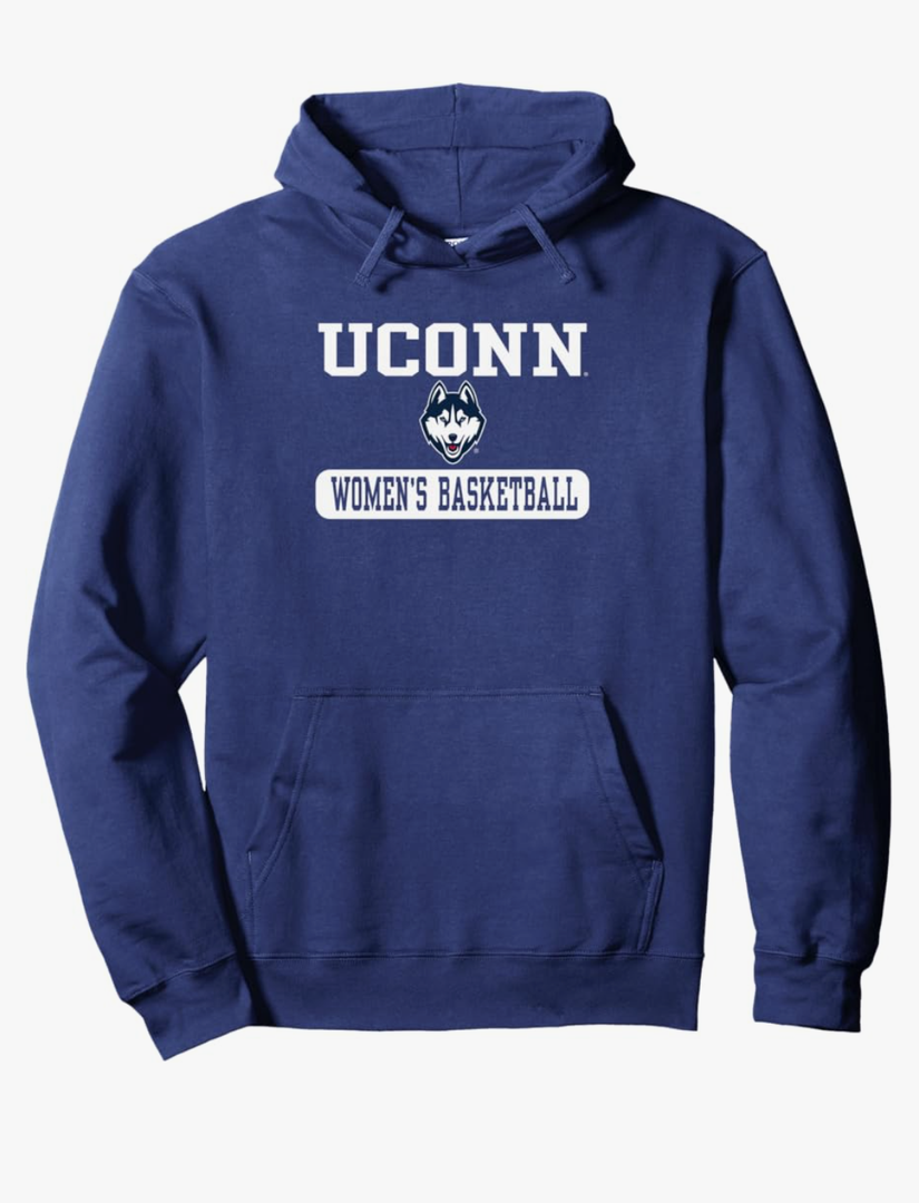 Connecticut Huskies Womens Basketball Officially Licensed Pullover Hoodie, Small