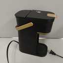 Tastyle Single Serve One Cup Coffee Maker, for K Cups and Grounds, Mini Coffee Maker with Portable Handle, 6 to 12 Oz Brew Size, for Travel, Camping, Office, RV and Dorm, 120V, Black and Gold