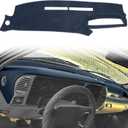 Dashboard Cover Dash Mat Pad Custom Fit for 1995-1996 Chevy Chevrolet Silverado C1500 C2500 C3500 K1500 K2500 K3500 Tahoe Suburban,GMC Sierra Yukon Suburban Pickup Truck (95-96 Navy Blue)