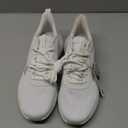 Reebok Womens DMX Comfort + Slip-on (10, White/Aqua Dust/Moonstone)