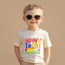 Back to School Shirt for Toddler First Day of Pre-K Shirt for Boys & Girls, Preschool T-Shirt 2T-5T (Yellow)