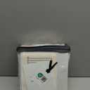 100% Blackout Shield Linen Blackout Curtains for Bedroom 96 Inches Long, Back Tab/Rod Pocket Living Room Drapes, Thermal Insulated Blackout Curtains 2 Panels Set, 50" W x 96" L,Cream