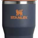 STANLEY IceFlow 2.0 Flip Straw Tumbler with Handle 20 oz | Twist On Lid and Flip Up Straw | Leak Resistant Water Bottle | Insulated Stainless Steel | BPA-Free | Twilight