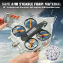 A ALPHA 3-in-1 RC Jet Plane, Remote Control Airplane Air, Land & Water RC Airplane Fighter Jet Drone Toy for Kids & Adults