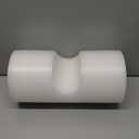 KneEXT Heel-Cup Foam Roll | Post-Surgery Knee Replacement Recovery Aid | Dual-Function Wedge for Terminal Knee Extension & Short Arc Quad Exercises