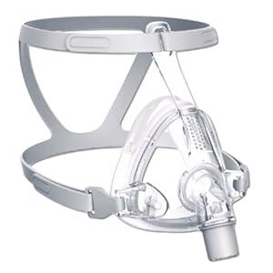 Full Face CPAP Mask,CPAP Mask Replacement Set,CPAP Full Face Cover with Headgear,Elbows,Cushion,Frame,Reuse CPAP Supplies Suitable for Various Models of CPAP Machines