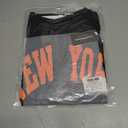 Lovely Wholesale Womens Graphic Tees Oversized Short Sleeve Summer V Neck New York T Shirts (Black, Medium)