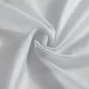 HLC.ME 2 Piece Semi Sheer Voile Drapery Window Curtain Grommet Panels for Bedroom (54" W x 95" L, Silver Grey)