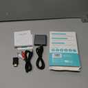 WARRKY 4K HDMI Audio Extractor, Convert HDMI to Optical S/PDIF and 3.5mm Aux RCA, [Supports Dolby Atmos Digital Plus, DTS], for TV Fire Stick, Speakers, PS5, Blu-ray Player, Amplifier, Headphones