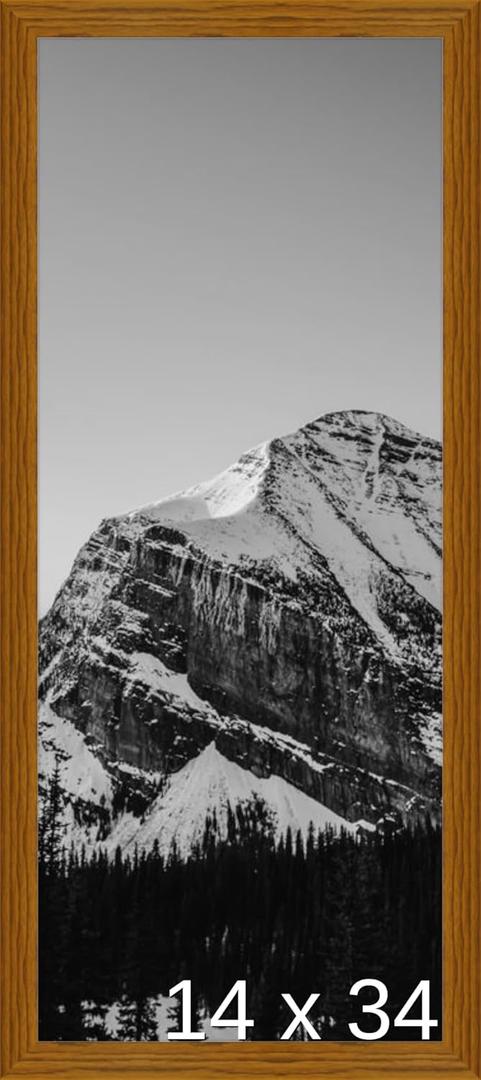Frame It Easy 14 x 34 Hazel Wood Frame (Derby)