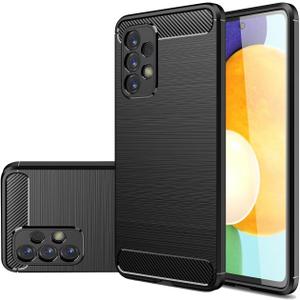 Case for Galaxy A73 5G Case, Samsung A73 5G SM-A736B Case, Slim Thin Phone Case TPU Soft Back Cases Anti-Scratch Shockproof Protective Cover for Samsung Galaxy A73 5G Black