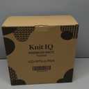 KnitIQ Pack of 9 Blocking Mats for Knitting and Crocheting - Extra Thick Blocking Boards for Crochet Projects - Block Mats for Knitting with Circular Gridlines, 150 T-Pins, and Storage Bag