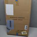 PUSDON Extendable Microwave Oven Rack, Adjustable Microwave/Toaster Shelf Heavy Duty Stand Kitchen Counter Top Organizer(L15.7~23.6" xW12.6 xH18.9), 2-Tier with 3 Hooks, 160lbs Weight Capacity, White