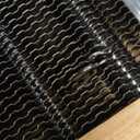 Efficient Transmission Oil Cooler, Black Aluminum OC-1405 8 Row for Car Cooling