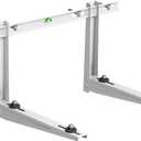 JEACENT Outdoor Wall Mounting Bracket for Ductless Mini Split Air Conditioner Heat Pump Systems, Universal, 9000-36000 Btu Condenser