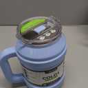 REDUCE 50 oz Mug Tumbler with Handle and Straw - Stainless Steel with Sip-It-Your-Way Lid - Keeps Water Cold up to 36 Hours - Sweat Proof, Dishwasher Safe, BPA Free - Glacier, Opaque Gloss