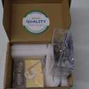 Mxmoonant Grinding Bits for Stained Glass Grinder, 5/8inch x2pc & 1inch x2pc with Threaded for Automatic Water Supply 4 Pack