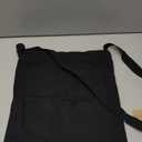 Artexia Tote Bags for Women and Men, Large Cotton Tote Bag with Zipper, Black Canvas Bag, Long Strap Reusable Cloth