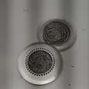 2Pack - Revolutionary Kitchen Sink Drain Strainer, Patented Reversible Kitchen Sink Strainer, 304 Stainless Steel Sink Strainer Basket, Anti-Clogging & Handmade, Fit US Standard 3-1/2'' Sink Hole (Bright Silver Silver)