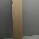 No Tools No Drill Cordless Mini Blinds 23" Wx 36" H, 1" L-Shaped Blades, Horizontal Vinyl Blinds for Indoor Windows, White