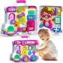 Baby Busy Board for 1-2 Year Old Boy Girl Gift,Musical Toddler Toys for 1+ Year Old,Early Educational Toy for Toddlers 1-3,Birthday Gifts for 1+Year Old Girl, 1 2 Year Old Christmas Toys Gifts
