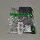 Ultra-Thin Frosted Soft Touch Skin Borderless Carbon Fiber Bump Texture Case for iPhone 15 Pro Max 6.7"(2023) - Slim Minimalist Lightweight Frameless Matte Hard Cover - Black