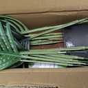 Artificial Palm Tree 5.5FT Tall Fake Tree Nearly Natural Large Tropical Faux Plant Faux Areca Palm Tree with Real Bark Design Artificial Silk Plant for Outdoor Home Office Living Room Decor