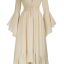 Beige Dress L Scarlet Darkness