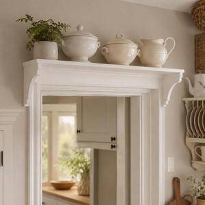 Yousoontic 48 Inch Door Frame Shelf Above Doorway Over The Door Frame Shelf, 47.24 x 7.87 inches