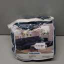 KinCam Sectional Couch Covers L Shape Sofa Covers Super Stretch 2pcs Sofa Slipcovers for 3 + 3 Seaters Sectional Chaise Slipcover with 2pcs Pillow Covers for Pets Kids, Peacock Blue