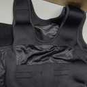 Vest for Kids (Medium, Ages 8+) Compression Vest for Kids, Including 6 Removable Weights Black