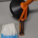 Drain Auger, Clog Remover with Drill Adapter, 25 Feet Flexible Plumbing Snake Use Manually or Powered for Kitchen,Bathrom and Shower Sink, Comes with Gloves (orange)