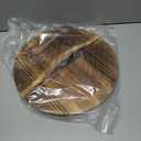 YOSUKATA Cast Iron Wok Cover - Premium Wok Cover 13.2" for Wok 13.5"- Wooden Pan Lid 14 in with Ergonomic Handle - Condensate-free - Durable Accessories for Genuine Asian Cooking