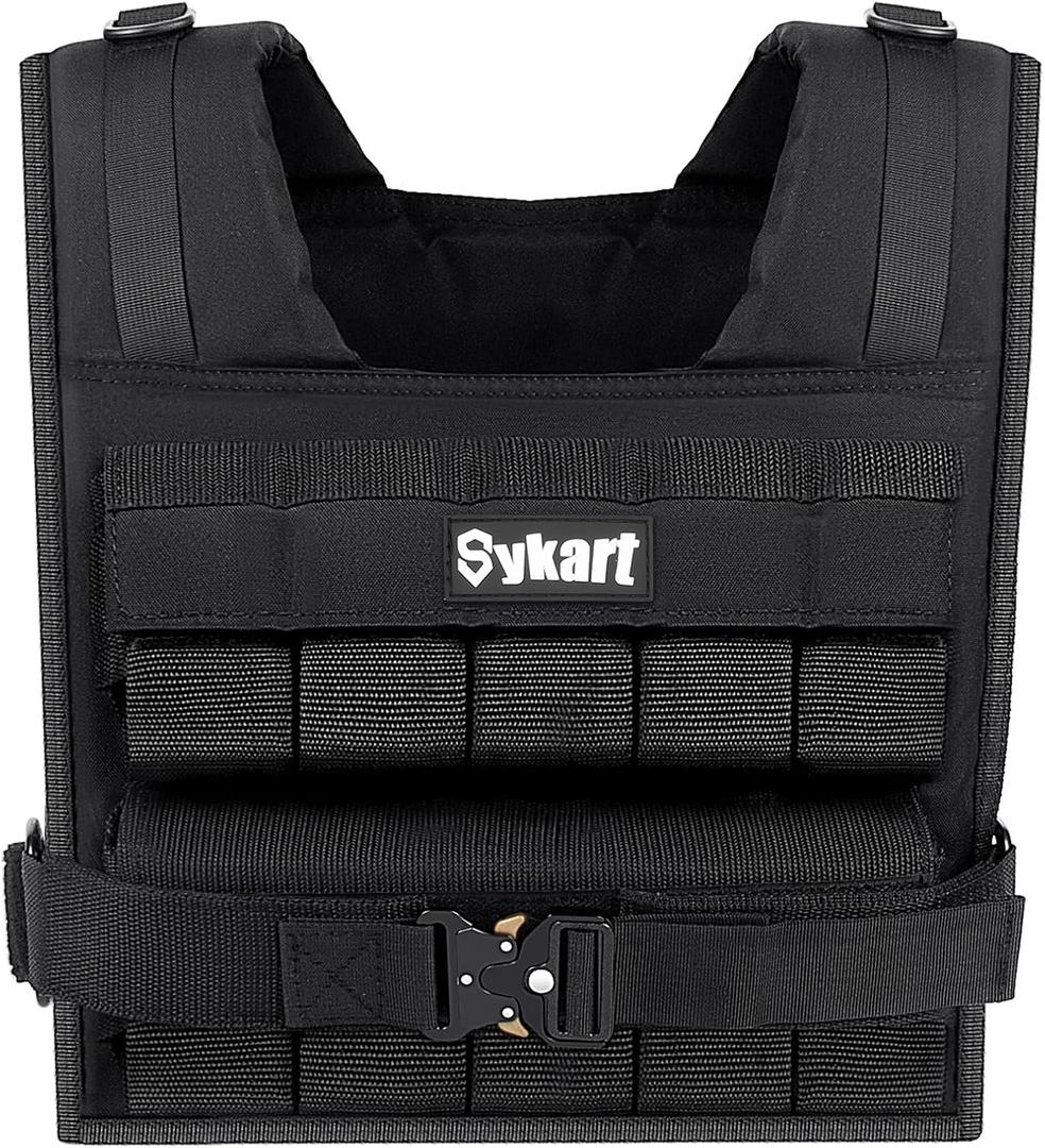 Weighted Vest Men 45lbs, Weighted Workout Vest With Removable Iron Weights, Weight Vest for Men and Women, Heavy Duty Weighted Exercise Vest for Strength Training Running Walking