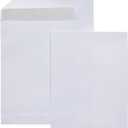 Amazon Basics Catalog Mailing Envelopes, Peel and Seal, 9x12 Inch, Strong Quality, 28 lb White, 100-Pack