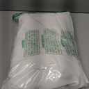 Royale Linens 100% Organic Cotton Fitted Sheet - Percale Weave - Super Soft Deep Pocket Bottom Sheets - White Elastic Sheet Queen Size - Queen Fitted Sheets Only - (60"x80"+15", White)